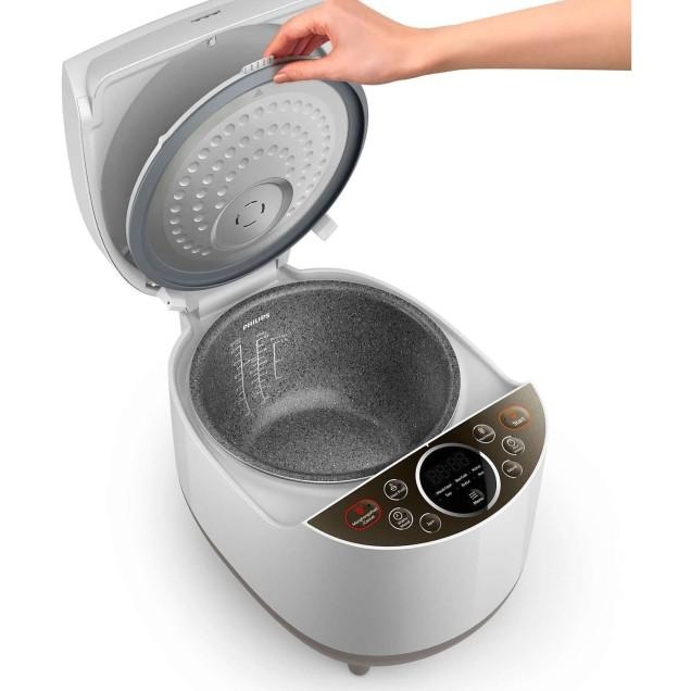 (Harga ) Philips Magic Com Rice Cooker Digital Hd4515/33 Hd4515