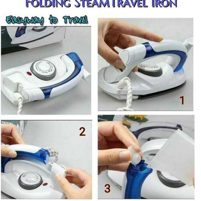 Setrika Setrika Uap Lipat Ni - Travel Steam Iron Setrika Uap Philips