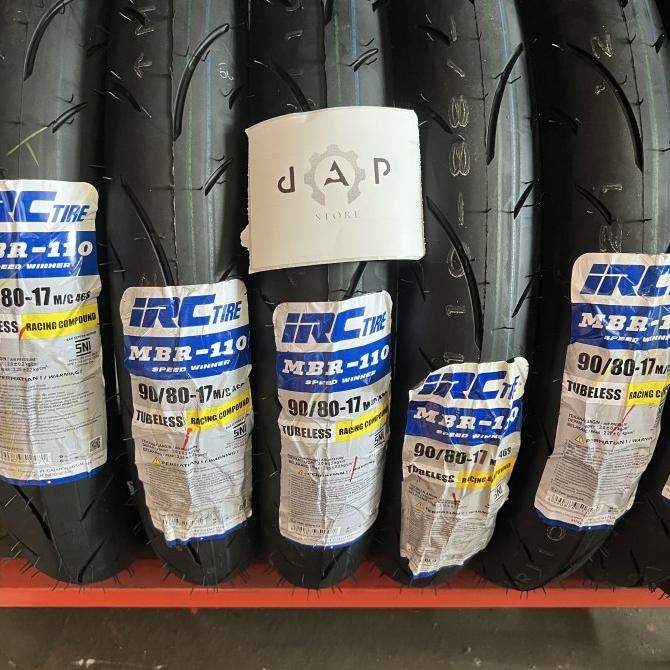 Ban Motor Irc Mbr-110 90/80-17 Tubeless Ban Motor Vixion, Verza,Cb150R Premium