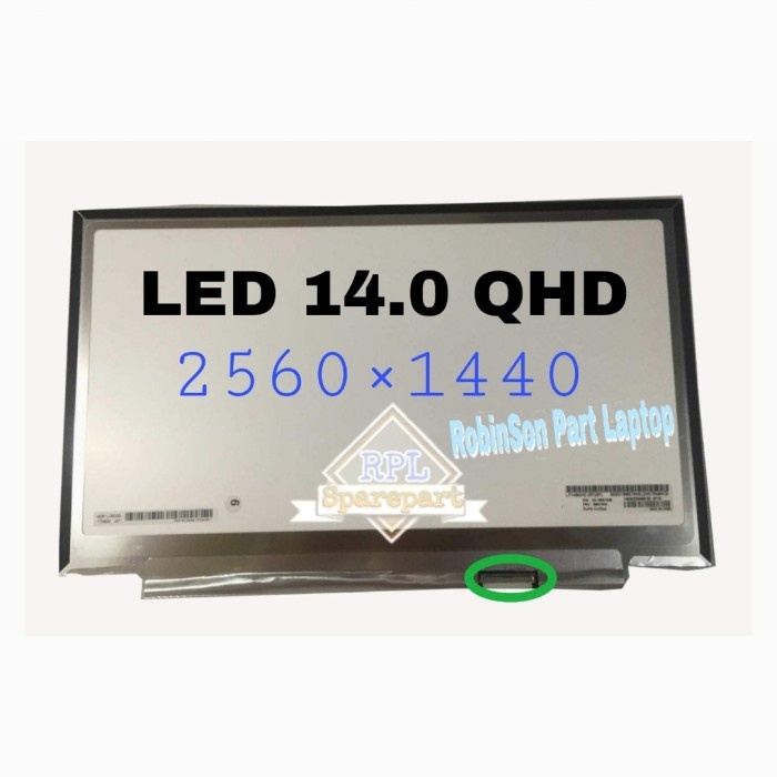 LED LCD LENOVO X1 CARBON GEN 3RD LP140QH1(SP)(A1) LP140QH2 SP B1 QHD