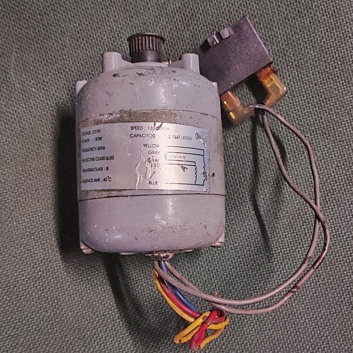 DINAMO AC MOTOR DOD 30W 1350 RPM 220V