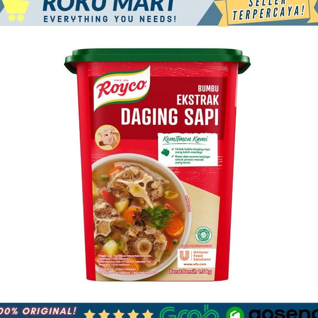 

Royco Bumbu Ekstrak Daging Sapi 1.5 Kg / Royco Ekstrak Daging Sapi