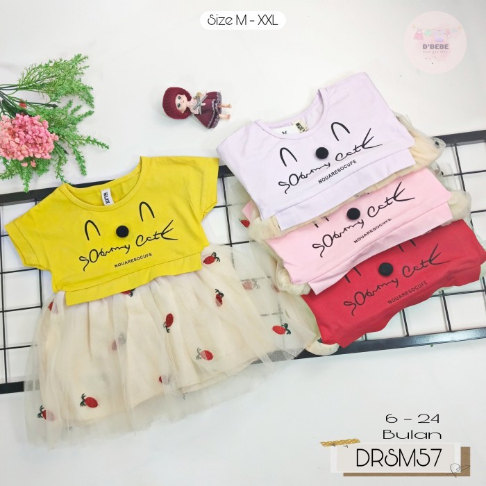 Harga Spesial Dbebe - Dress Anak Bayi Motif Random T / Dress Anak Tile T Hnm