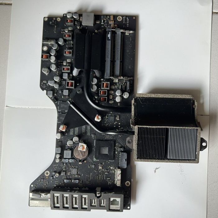 LOGICBOARD MAINBOARD IMAC SLIM A1418 LATE 2012 21.5INCH NORMAL BUKAN BEKAS SERVICE