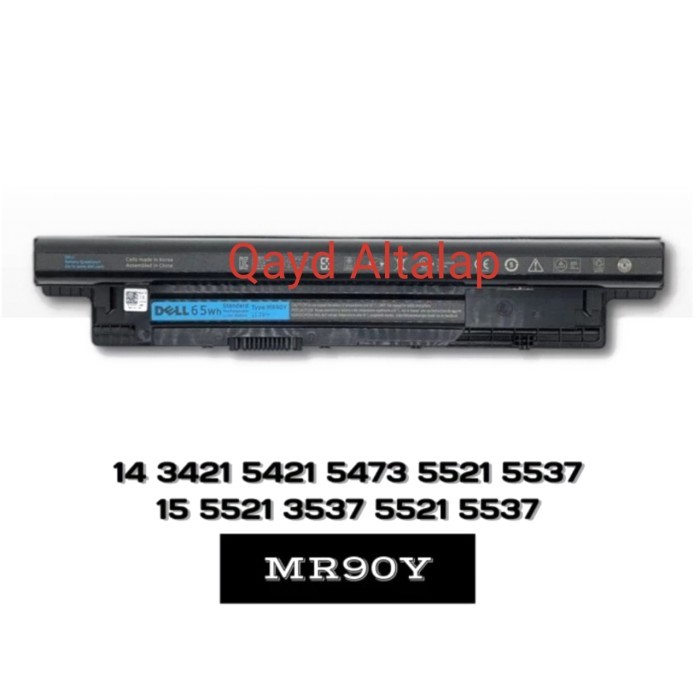 Baterai Laptop Dell Inspiron 14 3421 7447 Pandora MR90Y 65Wh