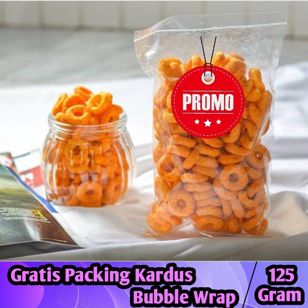 

Cemilan Ring Smax Keju 125gram Kejunya Berasa / Ring smax XTRA PEDAS - Iqorni Snack cemilan jadul