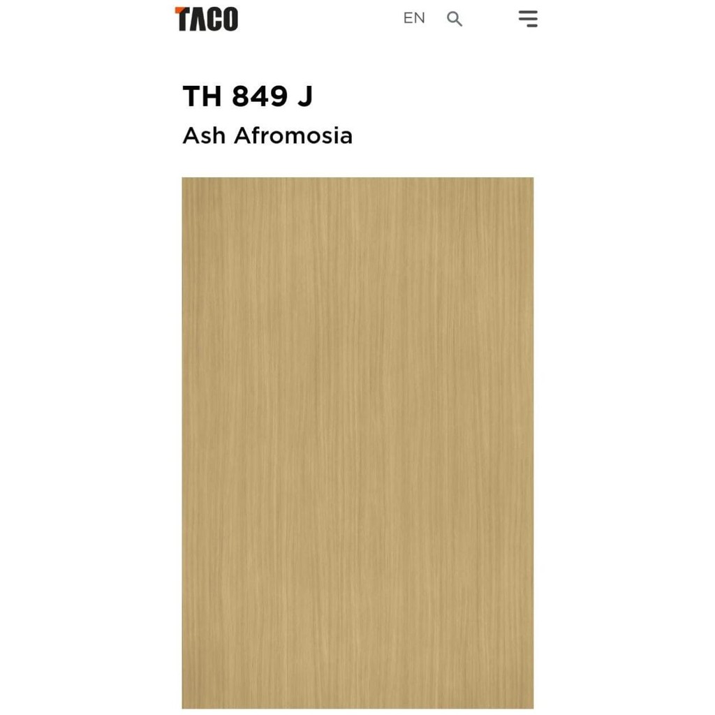 Taco Hpl Woodgrain Th 849 J Ash Afromosia