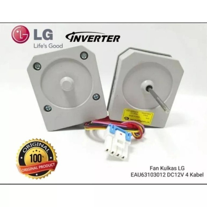 READY YA FAN MOTOR KULKAS 2 PINTU LG INVERTER KIPAS EVAPORATOR LG