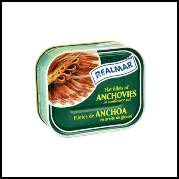

Realmar Anchovies In Sunflower Oil 368 Gram | Makanan Kaleng
