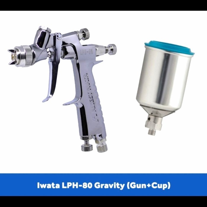 Hemat Iwata Lph - 80 Gravity Nozzle 1.0 Mm