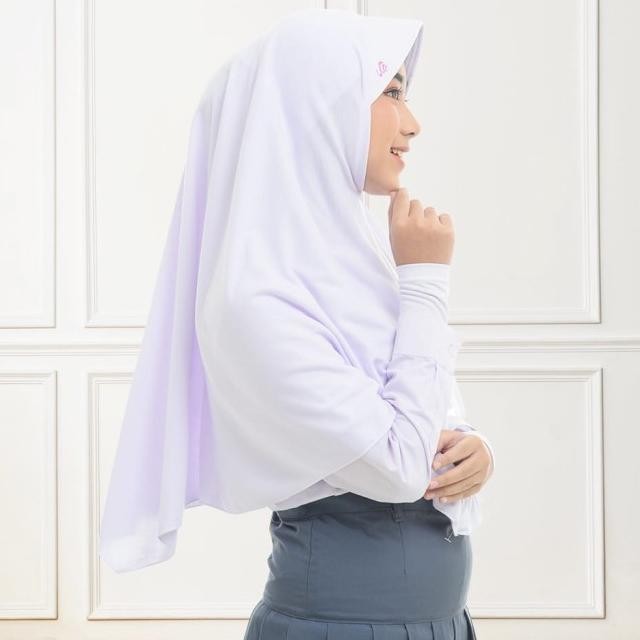 Rabbani Kerudung Ara , Jilbab Instan Dengan Aksen Serut Pita Depan