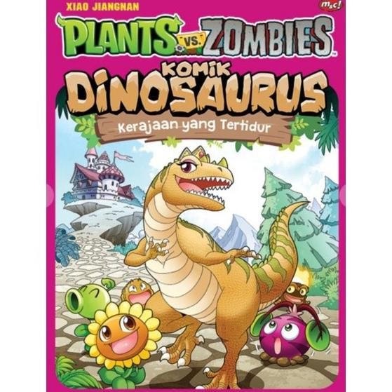 Buku Plants VS Zombies Komik Dinosaurus