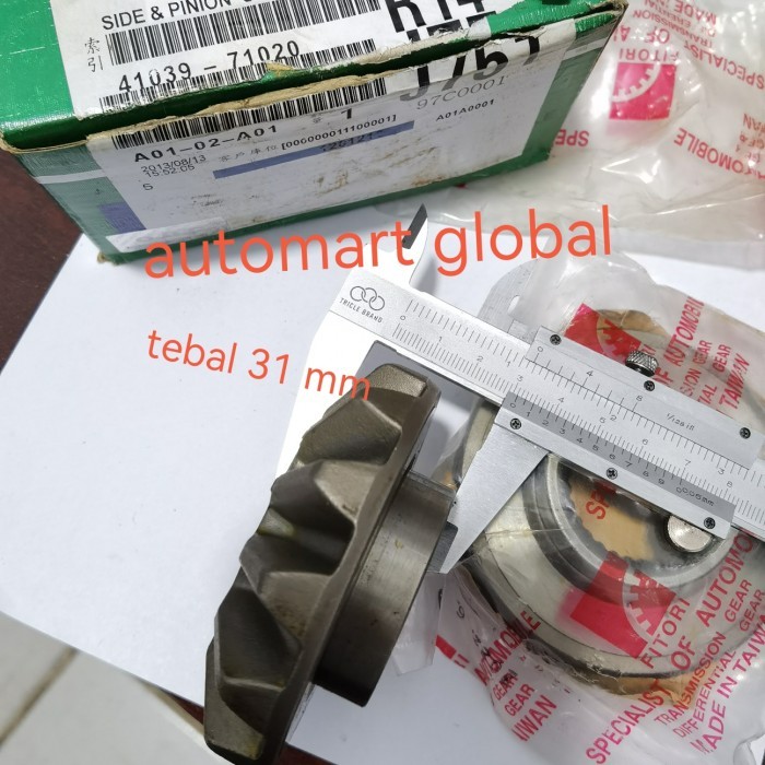 Gigi Gardan Depan Hilux Doble Cabin Set 4Pc 41039-71020 71010 Product Asli