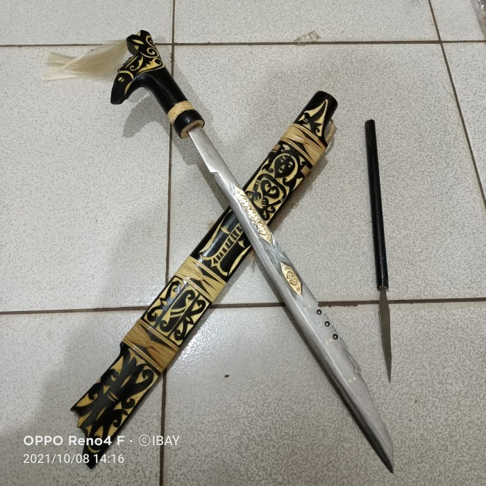 MANDAU SENJATA DAYAK ASLI KALIMANTAN.#004