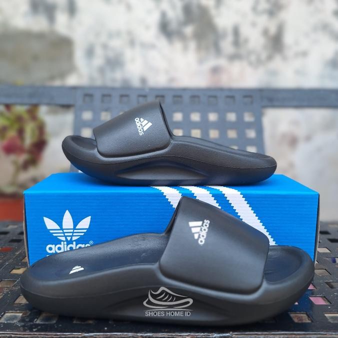 SANDAL SLOP ADIDAS EVA KANYE WEST ORIGINAL SANDAL SLIDE PRIA WANITA H24M
