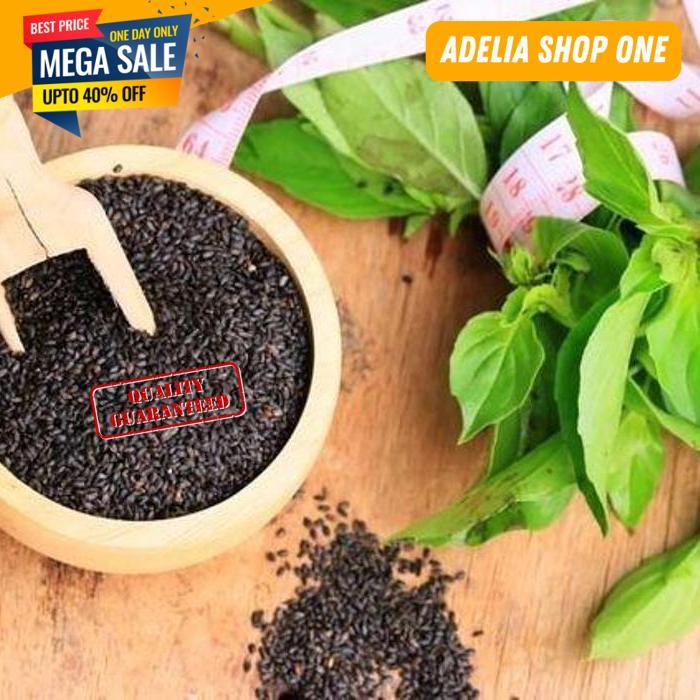 

BASIL SEED IMPORT 500 GRAM BIJI SELASIH IMPORT 500 GRAM TERKINI!!