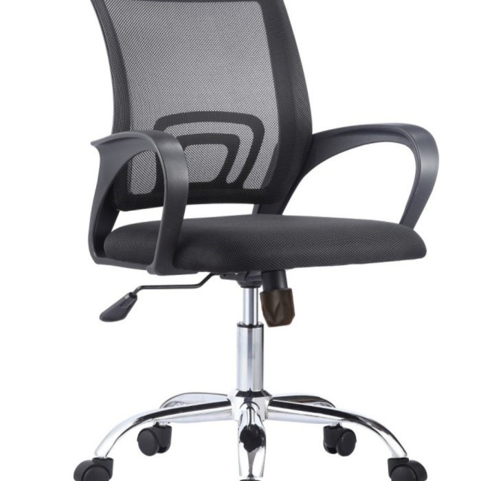 kursi kantor kaki besi