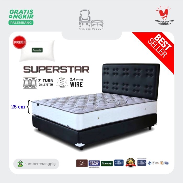 Kasur Springbed Elite Serenity Grand Superstar / Matras Elite Serenity