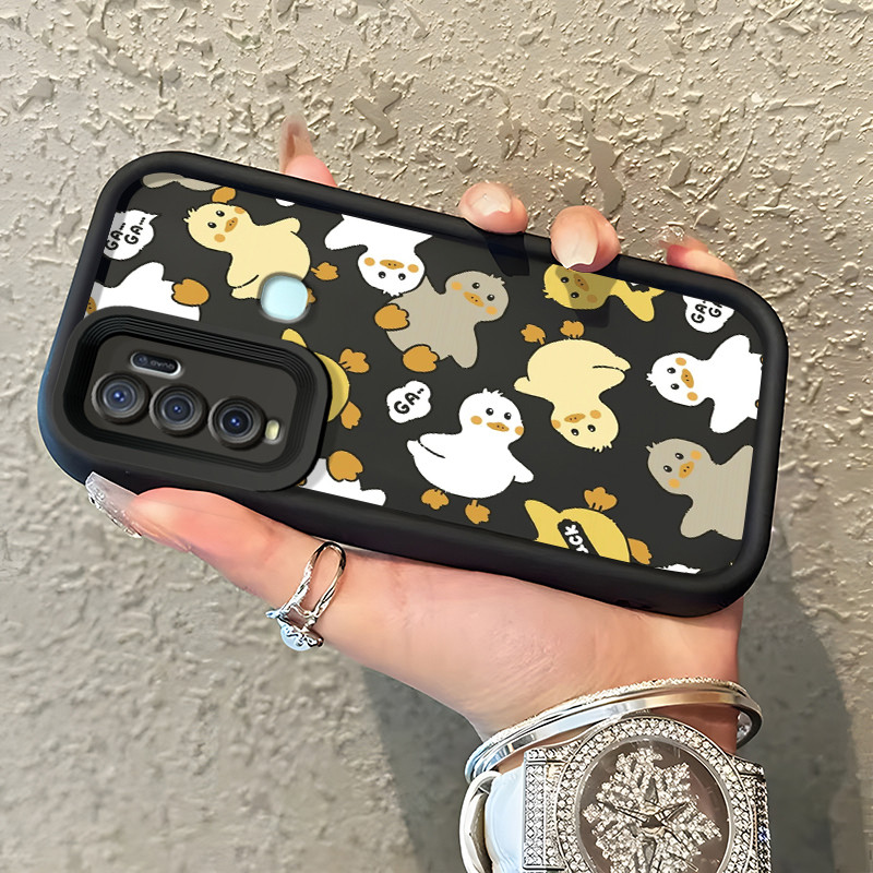 Casing Hp Untuk VIVO Y50 VIVO Y30 VIVO Y30i Case Casing Softcase sarung HP Kesing bebek kartun, penu