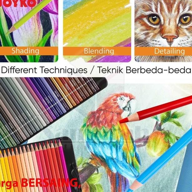 

Sil Warna Joyko Cp Tc126 48 Warna / Oil Cp-Tc126-48 Colours