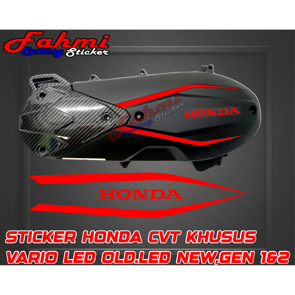 STICKER GARNIS CVT HONDA VARIO LED OLD/LED NEW 125/150