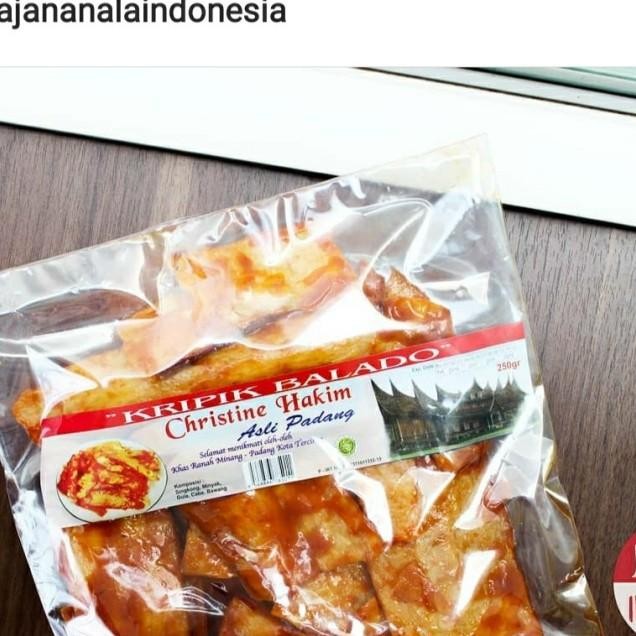 

Keripik Balado Christine Hakim 500 Gram/ Besar