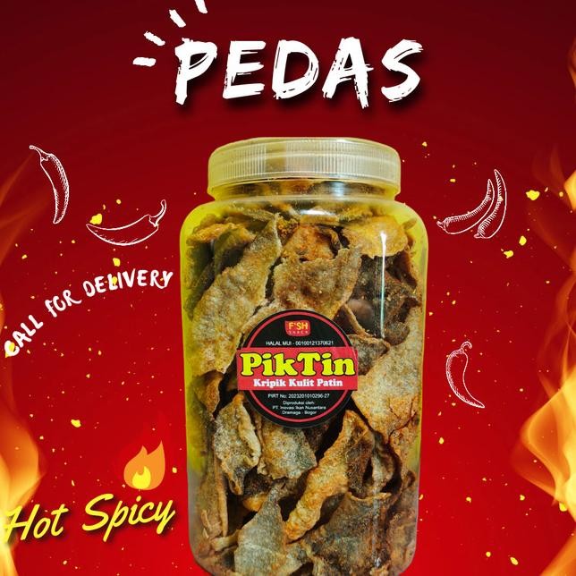 

Keripik Kulit Ikan Patin | Fish Skin | Kemasan Toples 180G