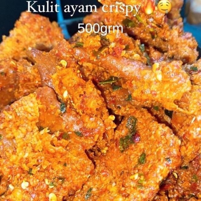 

Keripik Kulit Ayam Crispy 500G