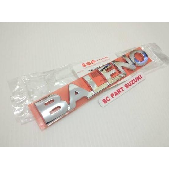 Emblem logo baleno suzuki baleno.