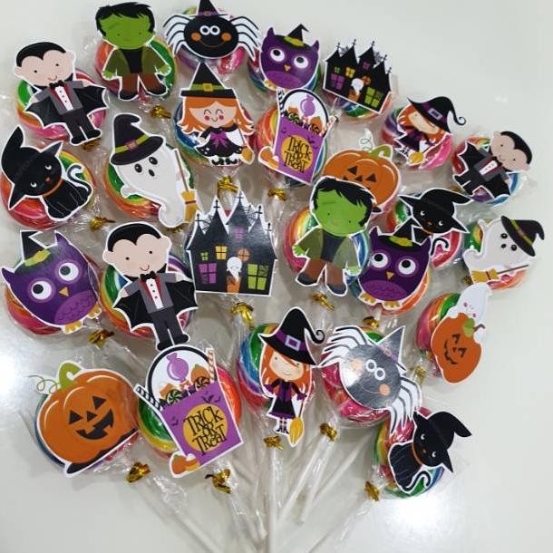 

CR - Halloween Permen Lolipop isi 12pc haloween TERLARIS