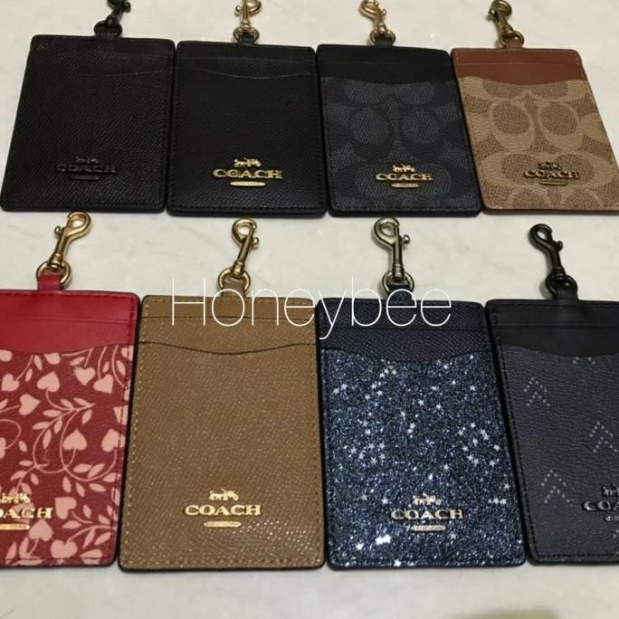 

honeybee lanyard coach original guaranted logo emboss metal lengkap