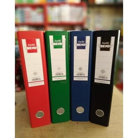 

TERBARU - Ordner Bantex Trendy Folio 1446 7cm ( dus ISI 12 pcs )