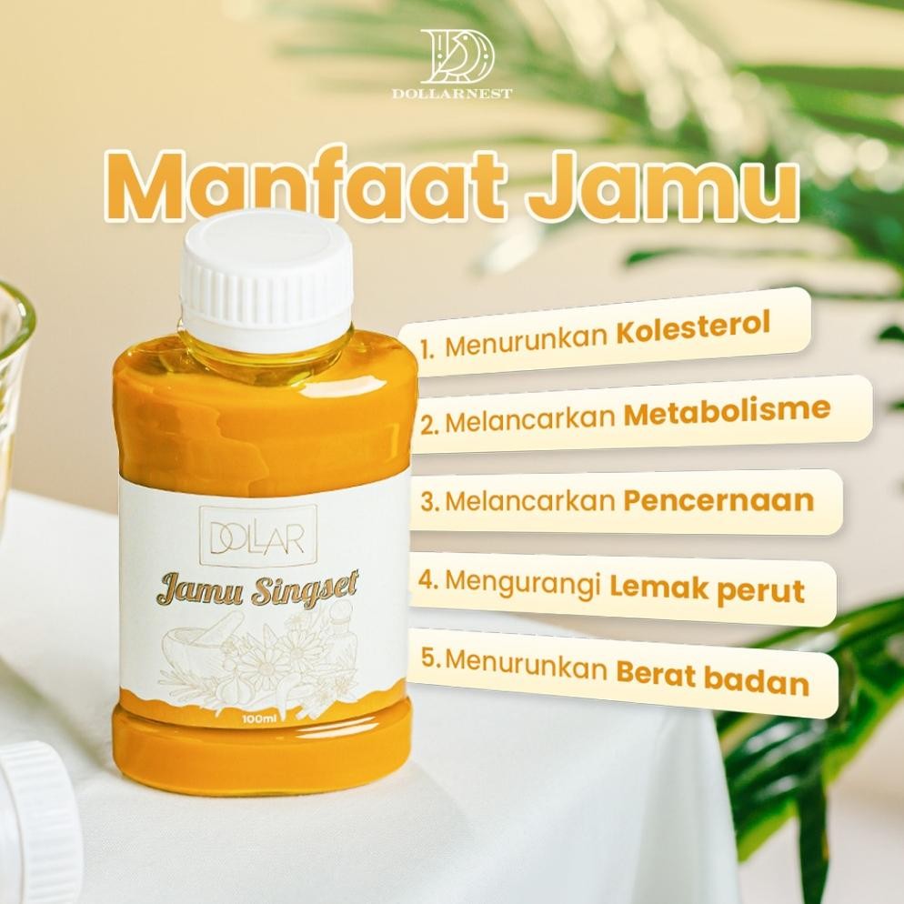 

gd-324 Dollarnest Jamu Singset isi 10 Botol - Jamu Sehat Alami - Ready to Drink Hemat