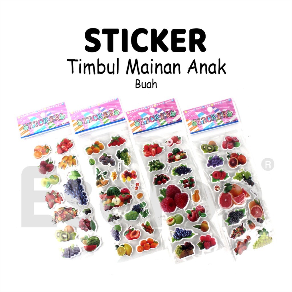 

Stiker Anak Timbul / Stiker Mainan Tempel /Stiker Karakter