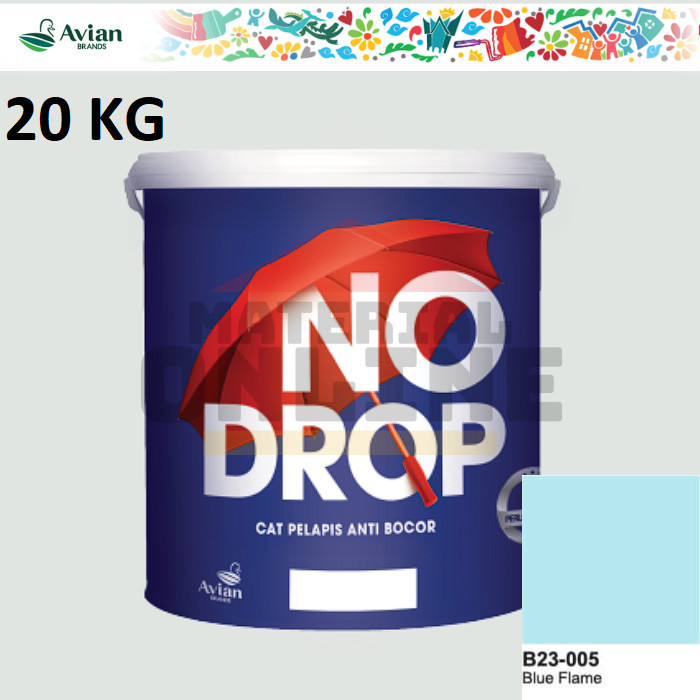 Nodrop No Drop Tinting 20kg 20 Kg B23-005 Blue Flame pail