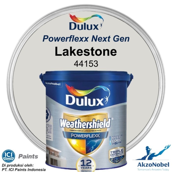 DULUX WEATHERSHIELD POWERFLEXX 20 LT - LAKESTONE PTL 44153