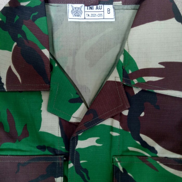 Baju Pdl Sritex Tni Au 2021 Size B Baru