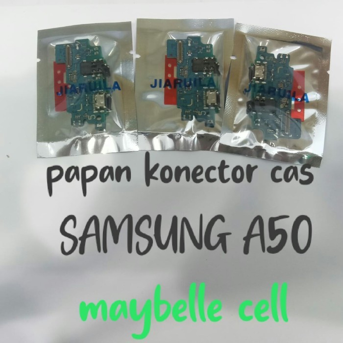 Flexible Konektor cas /papan konektor cas Samsung A50 ori