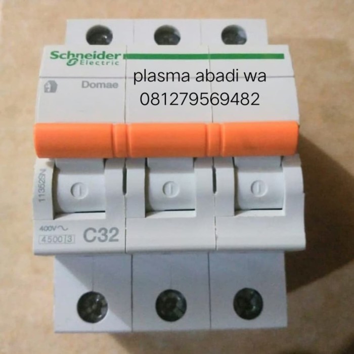 Terlaris Mcb Domae Schneider 3 Phase 32A