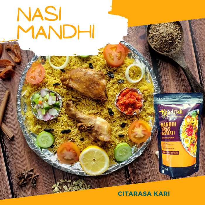 

Lhiu Beras Bumbu Khadijah Mandhi Instan Masakan Arab Timur Tengah