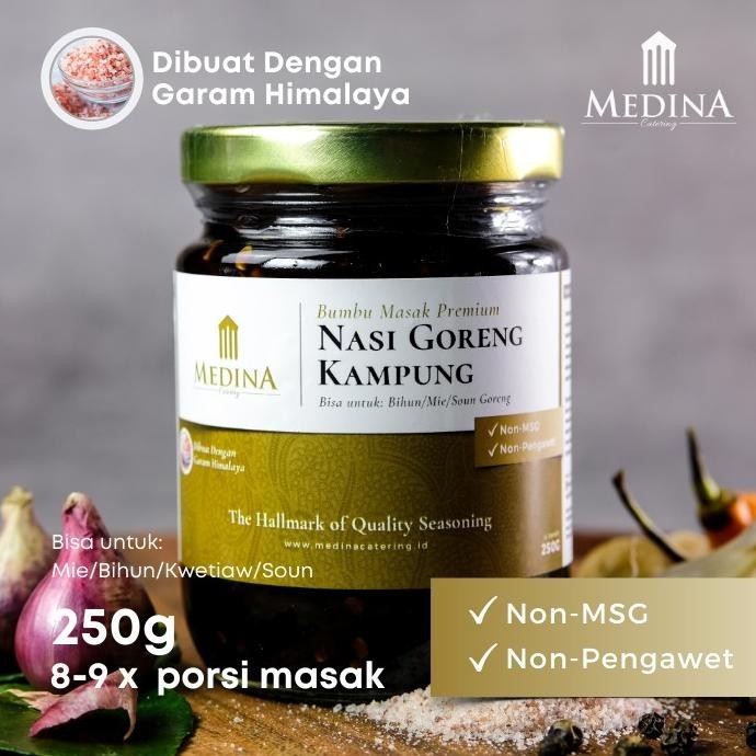 

Lhiu Bumbu Instan Nasi Goreng Kampung Premium (250Gr) - Medina Catering