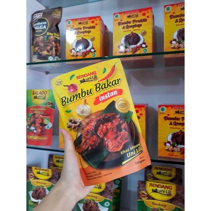 

Lhiu Bumbu Bakar Instan Bumbu Ikan Bakar Siap Pakai Bumbu Pedas Uni Lili
