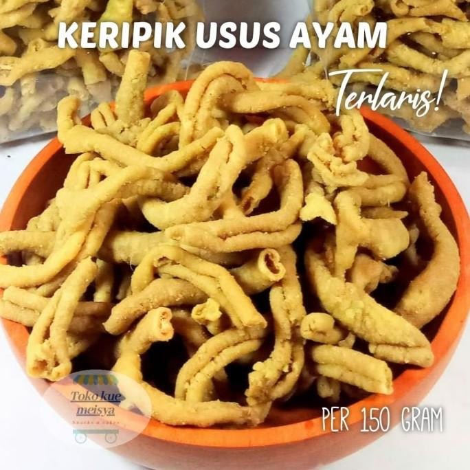 

KERIPIK KRIPIK USUS AYAM RENYAH GURIH TERLARIS 2000 GRAM LM99