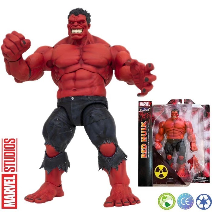 DIAMOND SELECT TOYS Marvel Select: RED HULK Action Figure