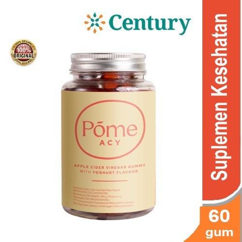 

POME ACY APPLE CIDER VINEGAR WITH YOGHURT FLAVOR 60`S / SUPLEMENT / MULTIVITAMIN