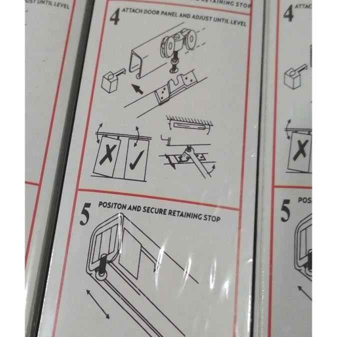 Rel Pintu Geser W4 Rel Pintu Kamar Geser Pintu Sliding Murah