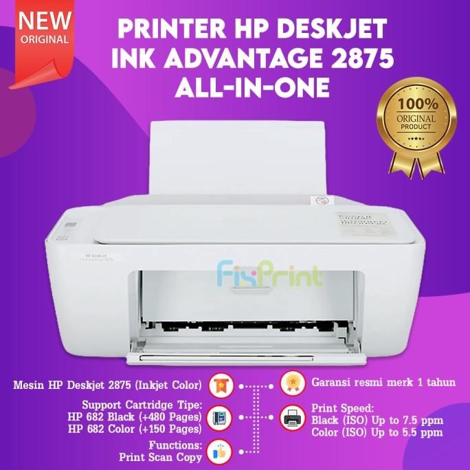 Printer HP Deskjet Ink Advantage 2676 Print Scan Copy Wifi Wireless A4