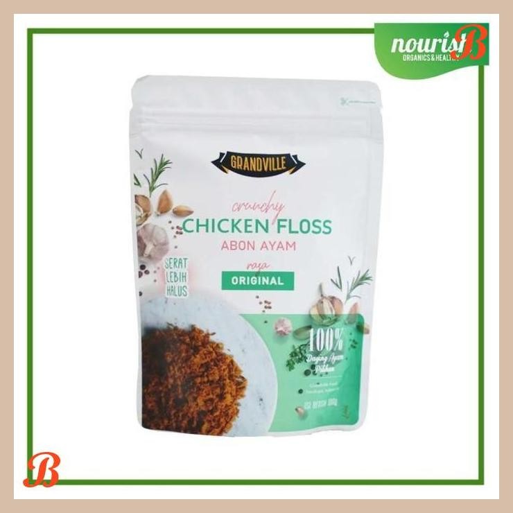 

| NN | GRANDVILLE CRUNCHY CHICKEN FLOSS ABON AYAM RASA ORIGINAL 100G