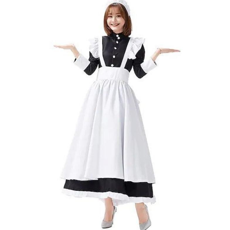 Discount Maid Dress Lolita/Kostum Anime Pelayan High Quality