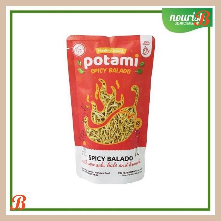 

| NN | POTAMI MIE REMES BAYAM HOT SPICY 65GR